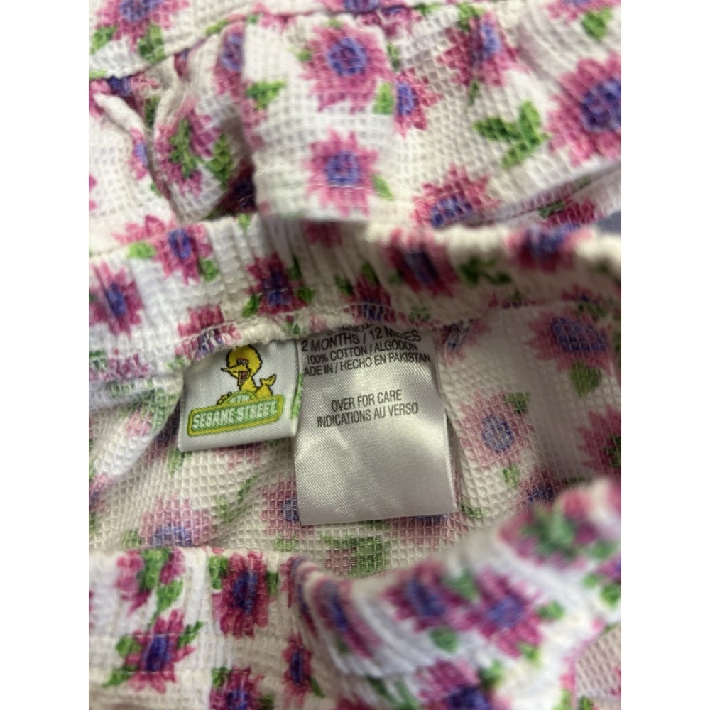 Vintage 90s Sesame Street Baby 2 Pc Outfit 12 Months - Picture 3 of 7